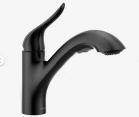 87931bl Moen Koa 1-handle Pull-out Spray Kitchen Faucet - Matte Black