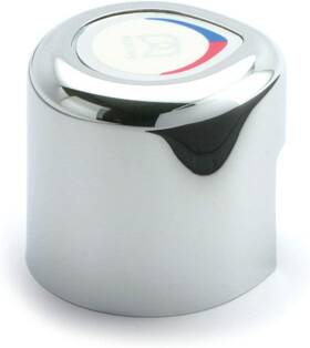 93970 Moen Cap With Emblem For Manor Single-handle Faucet In Chrome
