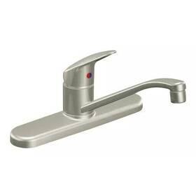 Ca40511sl Moen Cornerstone 6 3/8 Inch Single Handle Deck Mounted Kitchen Faucet