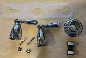 Ca87000 Moen Banbury Chrome Kitchen Faucet Parts Handles Gasket Hose Assembly