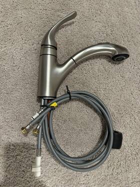 Ca87316srs Moen Renzo Spot Resistant Kitchen Faucet