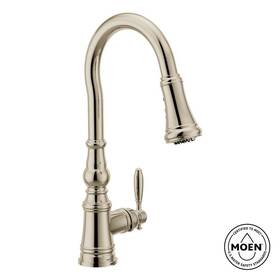 Fs73004nl Moen Weymouth Pull-down Sprayer Kitchen Faucet Polished Nickel