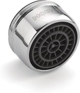 101010 Moen Incorporated Male Threaded 1.5gpm Replacement Aerator 13/16 Threads Chrome