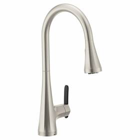 Fs7235srs Moen Incorporated Sinema Single Handle Pull-down Sprayer Kitchen Faucet In Spot