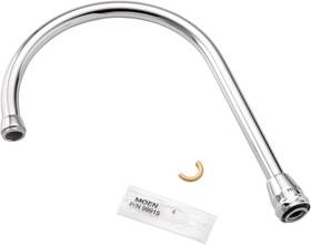 S0050t Moen Spout Kit For Two-handle Kitchen Faucet With Side Spray In Chrome