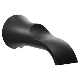 S3836bl Moen S3836 Doux Non Diverter Tub Spout - Black
