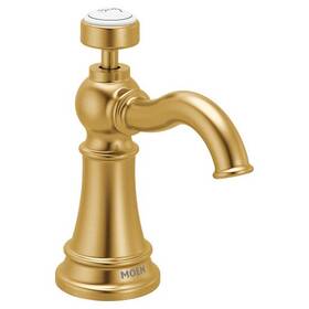 S3949bg Moen Weymouth Soap And Lotion Dispenser - Brushed Gold