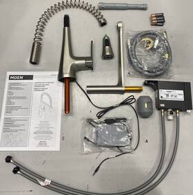 S5235ewsrs Moen Sinema Spot Resist Single-handle Touchless Kitchen Faucet