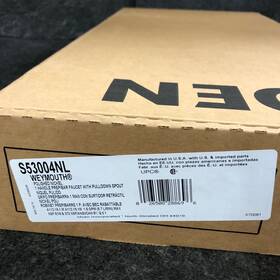 S53004nl Moen Weymouth Shepherds Hook Kitchen Bar Faucet Polished Nickel