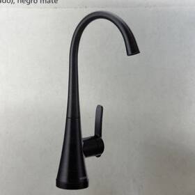 S5535bl Moen Sinema High Arc Single Mount Beverage Faucet Matte Black