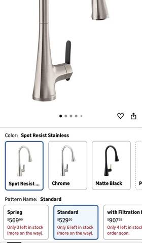 S6235srs Moen Faucet