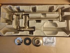 S664bzg Moen Traditional Pot Filler Double Handle Wall Mount Kitchen