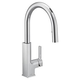 S72308evc Moen Sto Smart Kitchen One-handle High Arc Pulldown Faucet