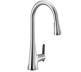 S7235 Moen Sinema One-handle High Arc Pulldown Kitchen Faucet Chrome