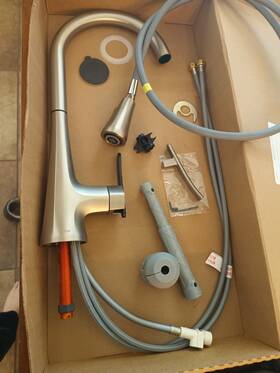 S7235nl Moen Sinema One-handle High Arc Pulldown Kitchen Faucet Polished Nickel