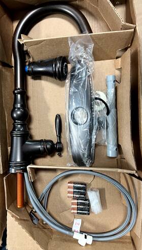 S7304orb Moen One-handle High Arc Pulldown Kitchen Faucet Lot 69