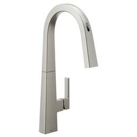 S75005ev2srs Moen Nio Spot Resist Stainless Smart Faucet Touchless