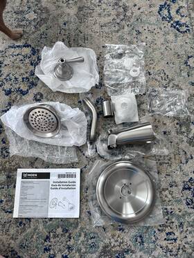 T2113bn Moen Brand New Kingley Single Handle Posi-temp Tub Shower Trim Kit
