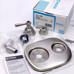T4111bn Moen Kingsley Brushed Nickel Moentrol With Transfer Valve Trim New Read