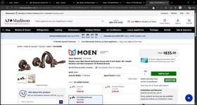 Ts416orb Moen Waterhill Two-handle Wall-mount Faucet Oil Rubbed Bronze