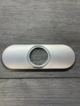 W7384540srnw73 Moen 150568srn Spot Resist Brushed Nickel 6 Inch Deck Plate Faucet Escutcheon