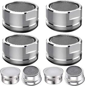 Moilinjaey 445022994983 4 Pack Faucet Aerator Kitchen Sink Universal Head Bathroom Aerat