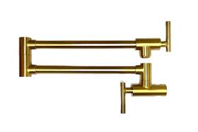 Se2316 Momom Wall Mount Folding Pot Filler Kitchen Faucet Stretchable Double Joint Swing Arm