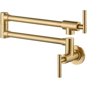 Or-846bgf-dg Mondawe Pot Filler Faucet Wall Mount Kitchen Sink Stove Filling Wit
