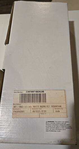 Mt1883-nl Mountain Plumbing Mt1183-nl/mb Mt1883-nl/mb Square Cold Faucet Matte Black Free Shipping