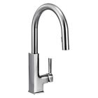Ms72308 Moen Sto Chrome High Arc Pulldown Kitchen Faucet
