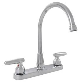 K2hcr8201-805 Msi 8 Inch Centerset Standard Kitchen Faucet 2-handle With Side Sprayer In Chrome