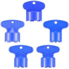 Mudder-257549 Mudder Faucet Aerator Key Set 5 Sizes Removal Wrench Tool For Recessed Sink