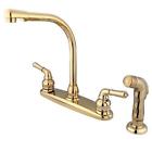 Eb752sp N-a Elements Of Design Magellan High Arch Kitchen Faucet 663370058073