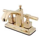 Ks8642ql N-a Kingston Brass Milano Centerset Lavatory Faucetpolished 663370021770