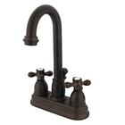 Kb3615ax N-a Kingston Brass Restoration Deck Mount Lavatory Faucet 799621238991