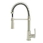 N127d20025sp-bn Italia Contemporary Residential Spring Coil Sprayer Kitc