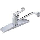 N400 Delta Single Handle Kitchen Faucet Lead Free Lifetime Warranty