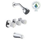 769032 Na Glacier Bay Aragon Tub And Shower Set Chrome
