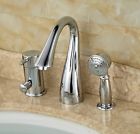 R5073020 Na Rozin Deck Mount Holes Bathtub Faucet Single 601308723105