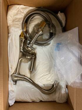 2470-5313-15s Newport Brass Jacobean Kitchen Faucet 1.8 Gpm - Satin Nickel