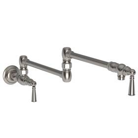 2470-5503 Newport Brass 2470-5503/15s Jacobean Satin Nickel Wall Mount Pot Filler