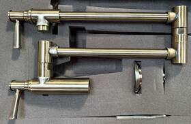 3160-5503 Newport Brass 3160-5503/15a Wall Mounted Pot Filler Faucet - Antique Nickel