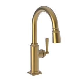 3170-5203ms Newport Brass 3170-5203/10 1.8 Gpm 1 Hole Pull Down Bar / Prep - Bronze