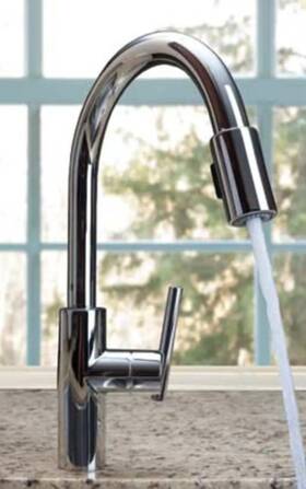 Trrh-1500-5223-15s Newport Brass East Linear High Arc Pull Down Kitchen Faucet Magnetic Docking New