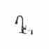 Nf-kpds-orb Artisan Sinks Prime Kitchen One Handle Centerset Faucet With Soap Dispenser