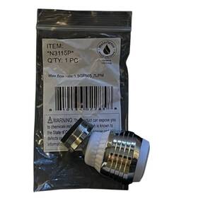 Niagara Conservation 810136022858 Swivel Kitchen Aerator Chrome Nozzle 1.5 Gpm Dual Thread