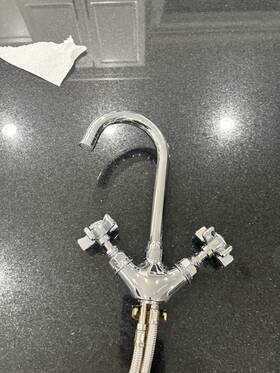 A1466 Nicolazzi Rohl San Julio 1-hole Faucet Spoke Handles In Chrome