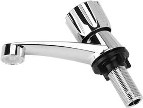 Fditk9b8a4her6-03 Nobrand Water Tap Single Cold Faucet G1/2 Bathroom Kitchen Sink Abs Knob Handle