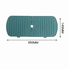 B1360-1365 Noenname Null Kitchen Silicone Faucet Mat Splash Pad Water Catcher 35 45 25.59 In
