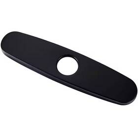 Novatto 445049918979 Universal 10 Inch Kitchen Sink Faucet Single Hole Solid Brass Deck Plate Escutche